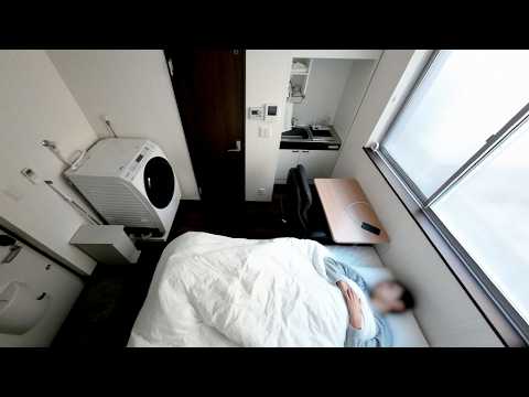 Winter Morning Routine in a Tokyo Micro Apartment - 7sqm/76sqft