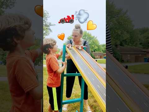 Kylee Gives Away the Handyman Hal Racecar Race Track to a Fan! 🏎️💨