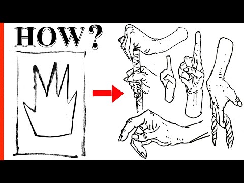 HOW TO PRACTISE DRAWING HANDS