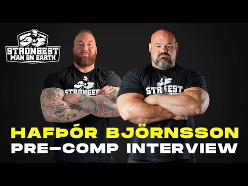 SMOE ATHLETE INTERVIEW Ft HAFTHOR BJORNSSON
