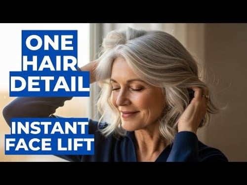 I Changed ONE Hair Detail — INSTANT Face Lift at 55