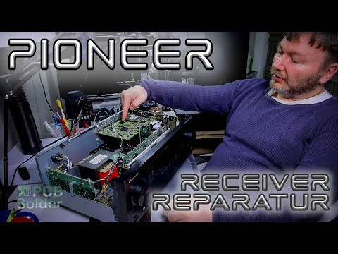 Pioneer Receiver ohne Bildausgabe auf alle HDMI Ports... Reparieren wir es! PCB Solder Berlin