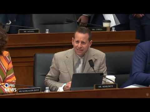 WATCH: Rep. Moskowitz questions Jack Smith on Trump investigations