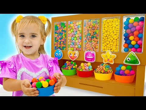 Alice membantu temannya menemukan permen yang hilang dari Mesin Gumball