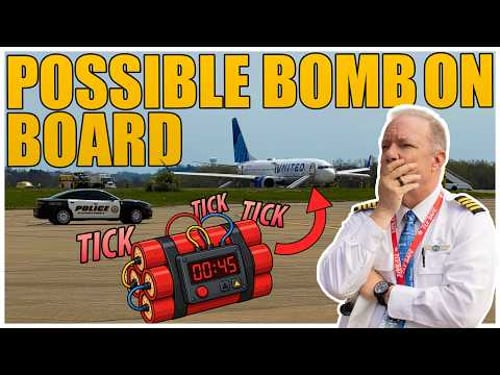 Bomb Scare Forces United Flight 2092 Emergency Evacuation