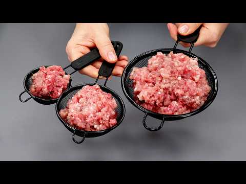 20 MINCED MEAT IDEAS for those who don't have time to cook!