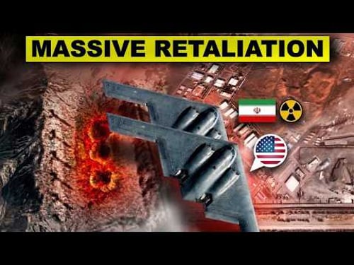 US Just FOUND Iran's Biggest Underground Secret... Then The B-2 Stealth Bomber Did This...