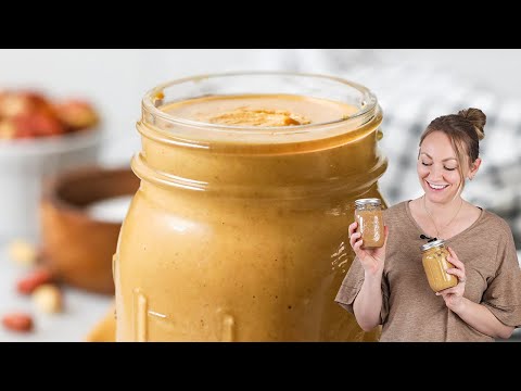 Homemade Peanut Butter with Just 2 Ingredients!