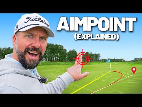 The SECRET TRICK pro golfers use to read greens! (AIMPOINT LESSON)