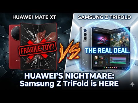 RIP Huawei Mate XT? Samsung Z TriFold Review