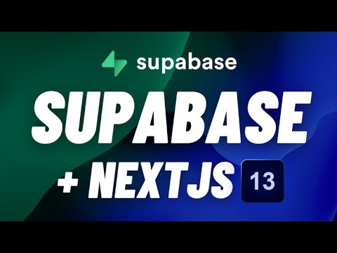 Building a Full-Stack Web App with Next.js 13 and @Supabase 🔥