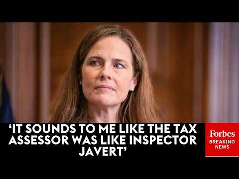 'You Didn't Even Owe The Tax': Amy Coney Barrett Decries 'Unfairness' In Sale That Led To Case