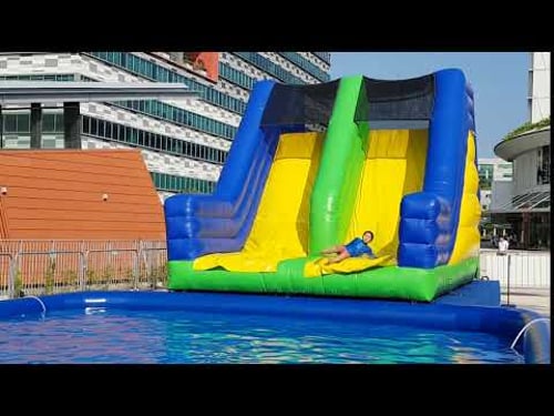 Inflatable Water Slide (Changi City Point)