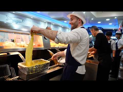 Inside a Busy London Fish & Chips Shop - Father & Son Keep Tradition Alive