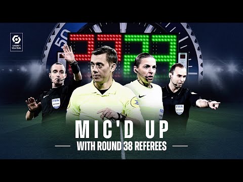 "Let The Game Live" | MIC'D UP With The Round 38 Referees 🎥