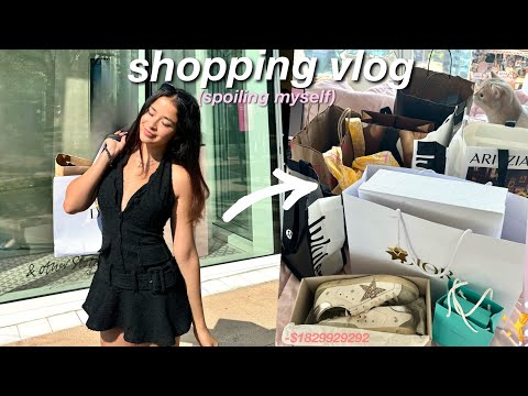 SHOPPING VLOG 🛍️ huge clothing haul, fall essentials, buying a new wardrobe + fit inspo
