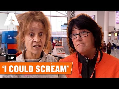Stressed Woman with Expired Passport Demands Supervisor! | Airline S10 E11 | Clip