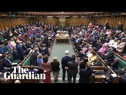 Speaker and MPs sworn into parliament after UK general election – watch live