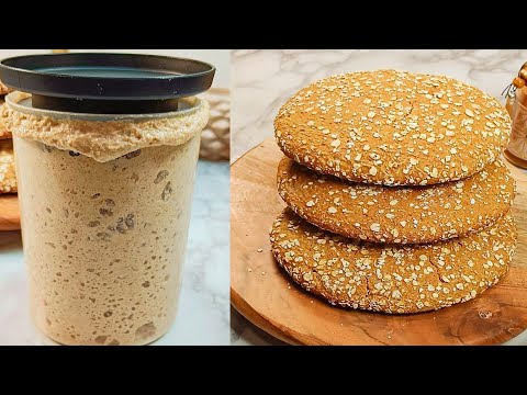 الخميرة البلدية في يومين الكنز لي خص يكون عندك فالبيت البكتيريا النافعة لعلاج مشاكل الجهاز الهظمي👌