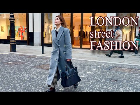 London's Winter Street Fashion. Stylish Cold Weather Looks