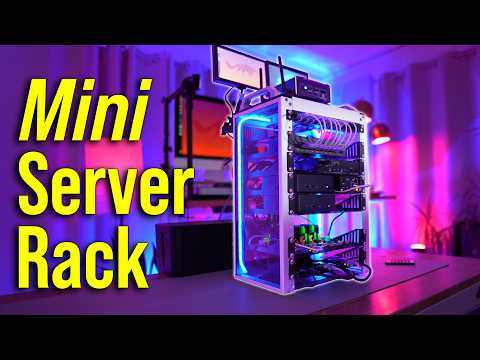 Mini Rack, HomeLab Stack - Mini Server Rack