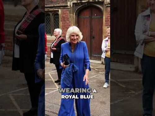 Camilla Broke Queen Elizabeth's Strict Fashion Rule! #camillaparkerbowles #theroyals #royalprotocol