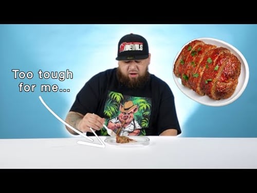 Strangers Try Each Otherโs Meatloaf