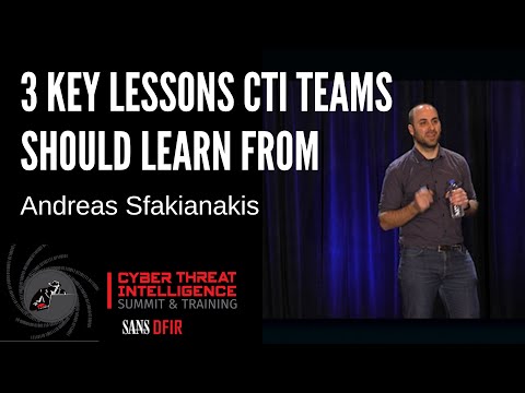 Stop Tilting at Windmills: 3 Key Lessons that CTI Teams Should Learn from the Past - SANS CTI Summit