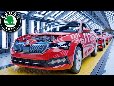 How Skoda Octavia Cars Are Made in a Factory
