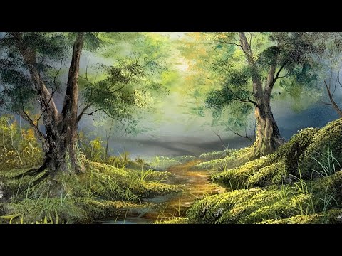 How To Paint A Forest In Oil - Paintings By Justin