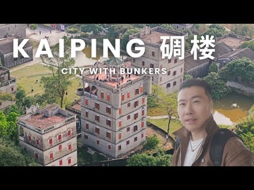 The city with bunkers in China, Kaiping Diaolou