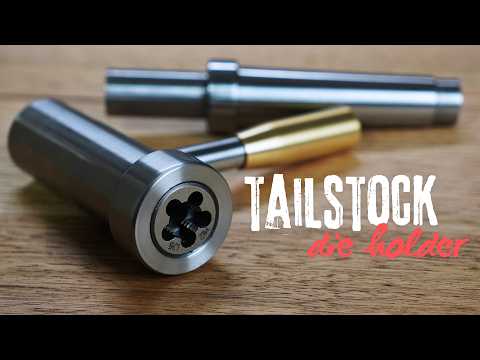 Making a Simple Tailstock Threading Die holder