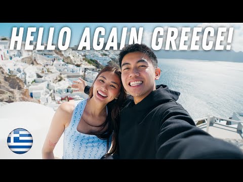 First day in Santorini, Greece! 🇬🇷 This Island is Amazing!