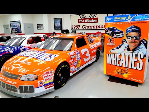 RICHARD CHILDRESS RACING Museum | 20 DALE EARNHARDT Race Cars On DISPLAY!