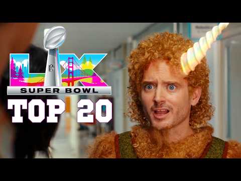 Top 20 Celebrity Super Bowl 2026 Ads 🏈 Best Superbowl LX Celebrities Commercials
