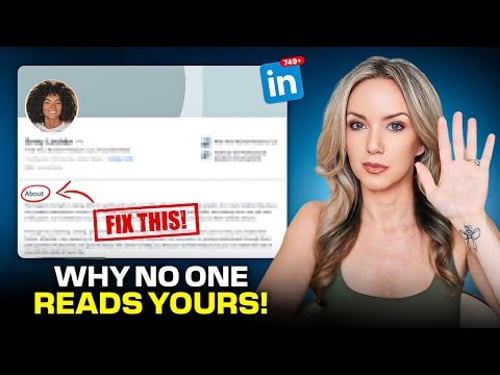 Stop Writing Boring LinkedIn About Sections (Do This Instead)