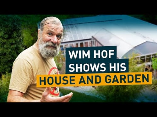 Visiting Wim Hof at his home