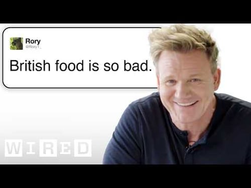 Gordon Ramsay Answers Cooking Questions From Twitter | Tech Support | WIRED