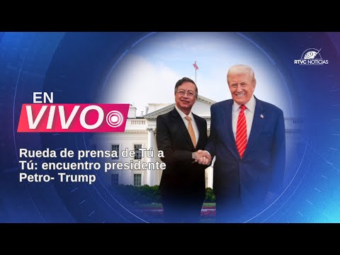 🇨🇴🇺🇸 EN VIVO | Rueda de prensa- encuentro entre el pdte Petro y Donald Trump