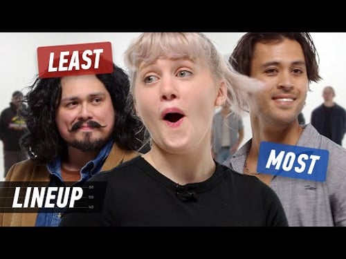 Single Women Rank Men Least to Most Dateable | Lineup | Cut