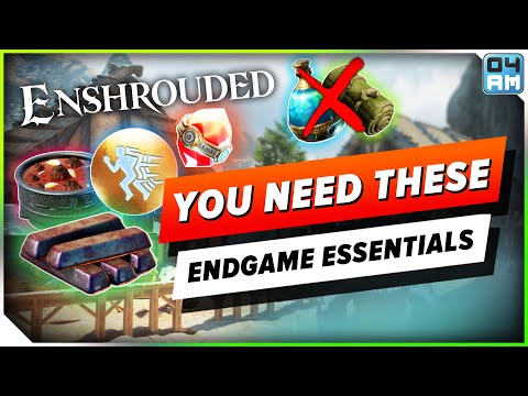 Enshrouded ULTIMATE Farming Guide For BEST Gear, Farms, Skills, Building & More!