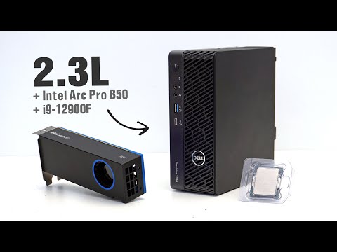 2.3L Dell T3260: i9-12900F + Arc Pro B50 - Tiny Beast Workstation?
