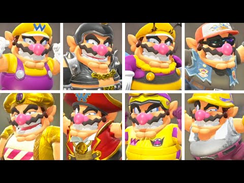 How to Unlock All Wario Costumes - Mario Kart World