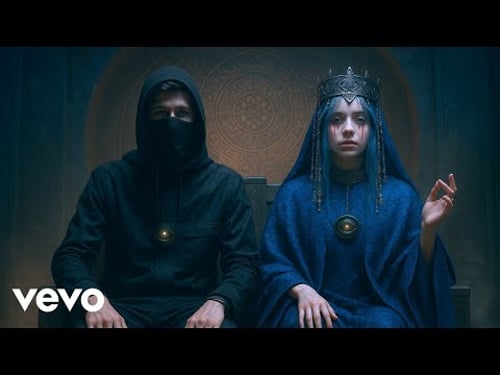 Billie Eilish & Alan Walker – Heavy Air (Official Visualizer) #lyrics