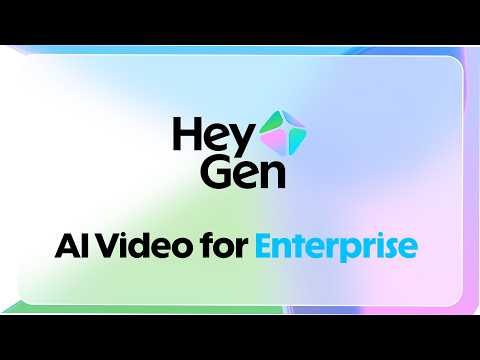 Stop Waiting Weeks for Video: The HeyGen Enterprise Solution