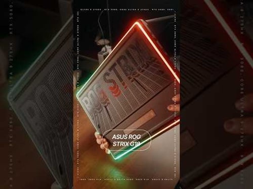 Asus ROG Strix G18 Unboxing with RTX 5080!