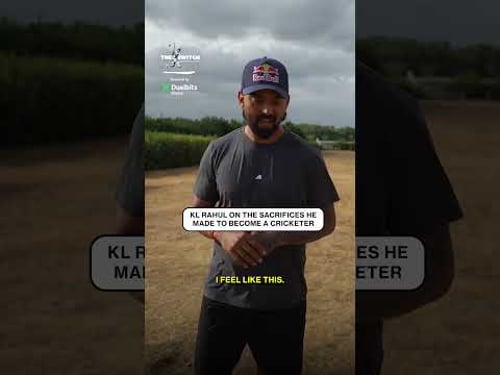 KL Rahul's Inspirational Story Of How To Become A Cricketer 🙌