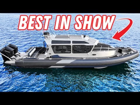 I Found The BEST Boat At The Boat Show!! | Life Proof Boats!!!