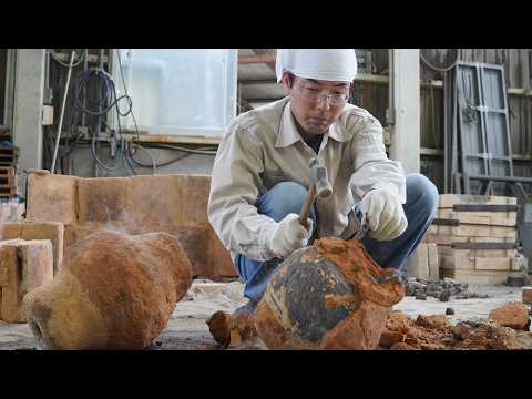 1,460 HOURS!? The Process of Making Mud Cloisonne Vases. A Workshop with 120 Years of History.