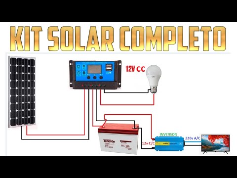 Basic solar energy kit